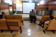 نشست هم‌اندیشی واحد حفاظت فیزیکی و حراست مرکز آموزشی درمانی چشم پزشکی پوستچی 